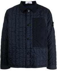 Stone Island - キルティングジャケット - Lyst