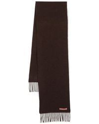 Acne Studios - Logo-Patch Scarf - Lyst