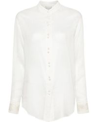 forte_forte - Forte_forte Cotton And Silk Blend Shirt - Lyst