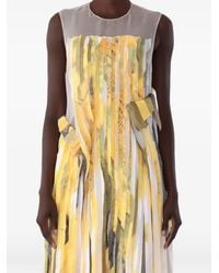 Jason Wu - X Robert Rauschenberg Robe Longue À Design Sans Manches - Lyst