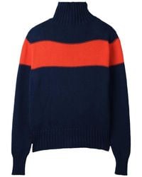 Edward Cuming - Pull Rayé En Maille - Lyst