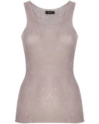 Avant Toi - Scoop-Neck Tank Top - Lyst