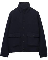 Prada - Cashmere Blouson Jacket - Lyst