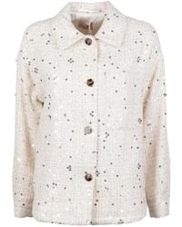 Marella - Emme Sequin-Embellished Jacket - Lyst