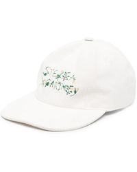 Stella McCartney - Baseballkappe Mit Blumen-Print - Lyst