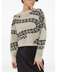 Day Birger et Mikkelsen - Trui Met Grafische Ketting - Lyst