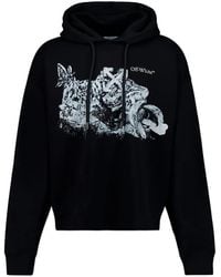 Off-White c/o Virgil Abloh - Hoodie À Imprimé Graphique - Lyst