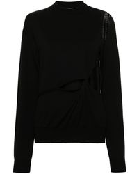 Sportmax - Pullover mit Cut-Out - Lyst