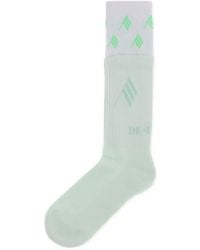 The Attico - Logo-Detail Socks - Lyst
