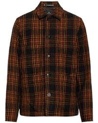 Paul Smith - Tartan Wool Shirt Jacket - Lyst