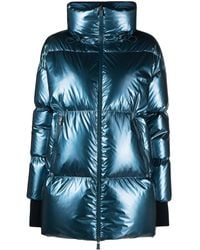Herno - Laminar Drawstring-neck Quilted Down Jacket - Lyst
