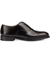 Doucal's - Leather Lace-Up Oxford Shoes - Lyst