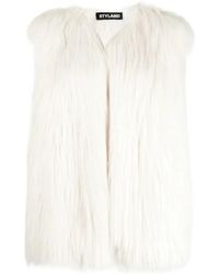 Styland - Faux-Fur Gilet - Lyst