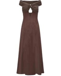 Oude Waag - Cut-Out Maxi Dress - Lyst