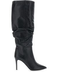 Pollini - Botas holgadas con tacón stiletto - Lyst