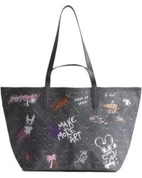 Zadig & Voltaire - Large Z Shopper Monogram Tote Bag - Lyst