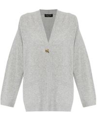 Fabiana Filippi - Knot-Detail Cashmere Cardigan - Lyst