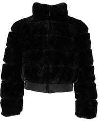Michael Kors - Veste Bomber En Fourrure Artificielle - Lyst