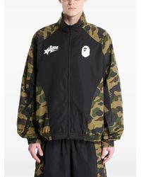 A Bathing Ape - Logo-Print Jacket - Lyst