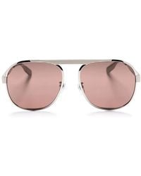Gucci - Navigator-Frame Sunglasses - Lyst