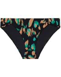 Aubade - Feline Energy Leopard-Print Bikini Bottoms - Lyst