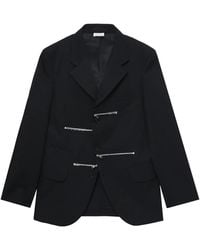 Comme des Garçons - Zip-Detailing Blazer - Lyst