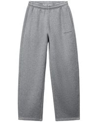 Alexander Wang - Crystal Hotfix Mid-Rise Relaxed Sweatpant - Lyst