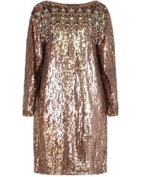 Alberta Ferretti - Elegant Dress With Sequins - Lyst