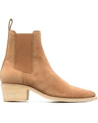 Amiri - Suede Ankle Boots - Lyst