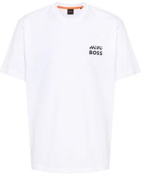 BOSS - T-shirt Met Logoprint - Lyst