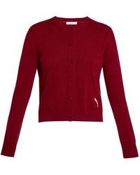 Erdem - Cardigan À Fleurs Brodées - Lyst