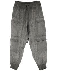 Thom Krom - Pantalones Cargo Con Cordón - Lyst