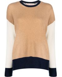 Marni Cashmere Sweaters in Blue Womens Jumpers and knitwear Marni Jumpers and knitwear Save 17% 