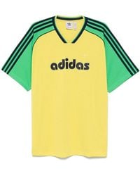 adidas - T-Shirt Mit Logo-Print - Lyst