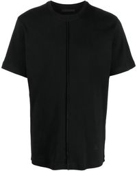 Helmut Lang - Logo-Embroidered Cotton T-Shirt - Lyst
