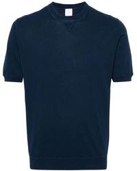 Eleventy - Fine-knit cotton T-shirt - Lyst