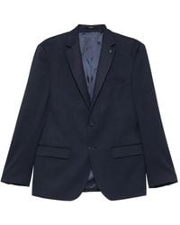 KARL LAGERFELD - Notched-Lapels Single-Breasted Jacket - Lyst