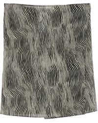 St. Agni - Savannah Silk Wrap Skirt - Lyst