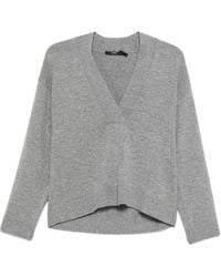 Seventy - Pull En Laine À Col V - Lyst