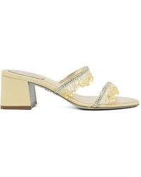 Rene Caovilla - 50Mm Embellished Sandals - Lyst