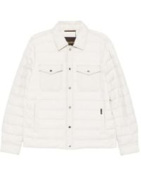 Moorer - Montini Buttoned Quilted Jacket - Lyst