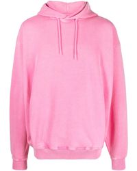 Martine Rose - Logo-Print Cotton Hoodie - Lyst