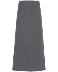 Rier - Walker Midi-Rok - Lyst