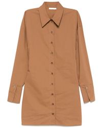 Patrizia Pepe - Vestido corto de popelina - Lyst