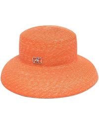 Alberta Ferretti - Chapeau En Raphia - Lyst
