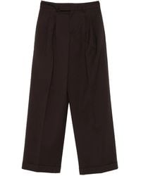 Briglia 1949 - Pleated Turn-Up Trousers - Lyst