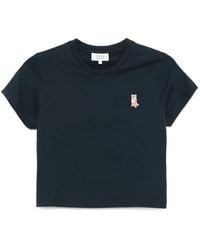Maison Kitsuné - 'Lady Fox' T-Shirt - Lyst