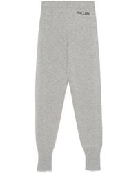 Twinset - Pantalones de chándal con logo bordado - Lyst