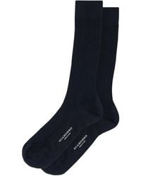 SCAROSSO - Ribbed Socks - Lyst