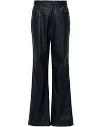 ROTATE BIRGER CHRISTENSEN - Braided Straight-leg Trousers - Lyst